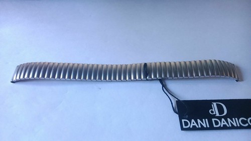 Extendable stainless steel strap chain for watch 12 mm bracelet band new - Picture 1 of 2