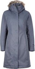 Marmot Women's Chelsea Waterproof Down Rain Coat, Steel Onyx, X-small Xs