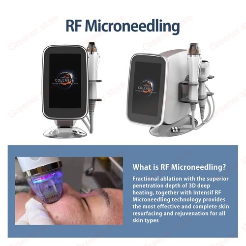 2-in-1 Fractional RF Machine 10/25/64/nano Cartridge Head Wrinkle Acne Removal - Picture 2 of 18