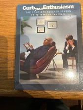 CURB YOUR ENTHUSIASM, COMPLETE SEVENTH SEASON 2 DISCS.  NEW.