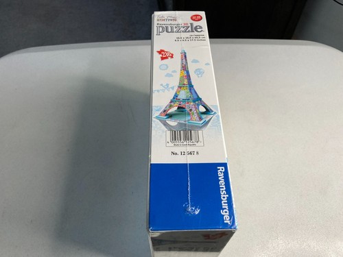 Ravensburger Puzzle 3D Building Tula Moon Art Eiffel Tower Colourful New Sealed - Picture 3 of 6