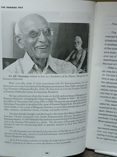 INDIA SPIRITUAL: THE RAMANA WAY A MONTHLY JOURNAL MARCH 2011 ENGLISH ILLUSTRATE - Picture 5 of 13