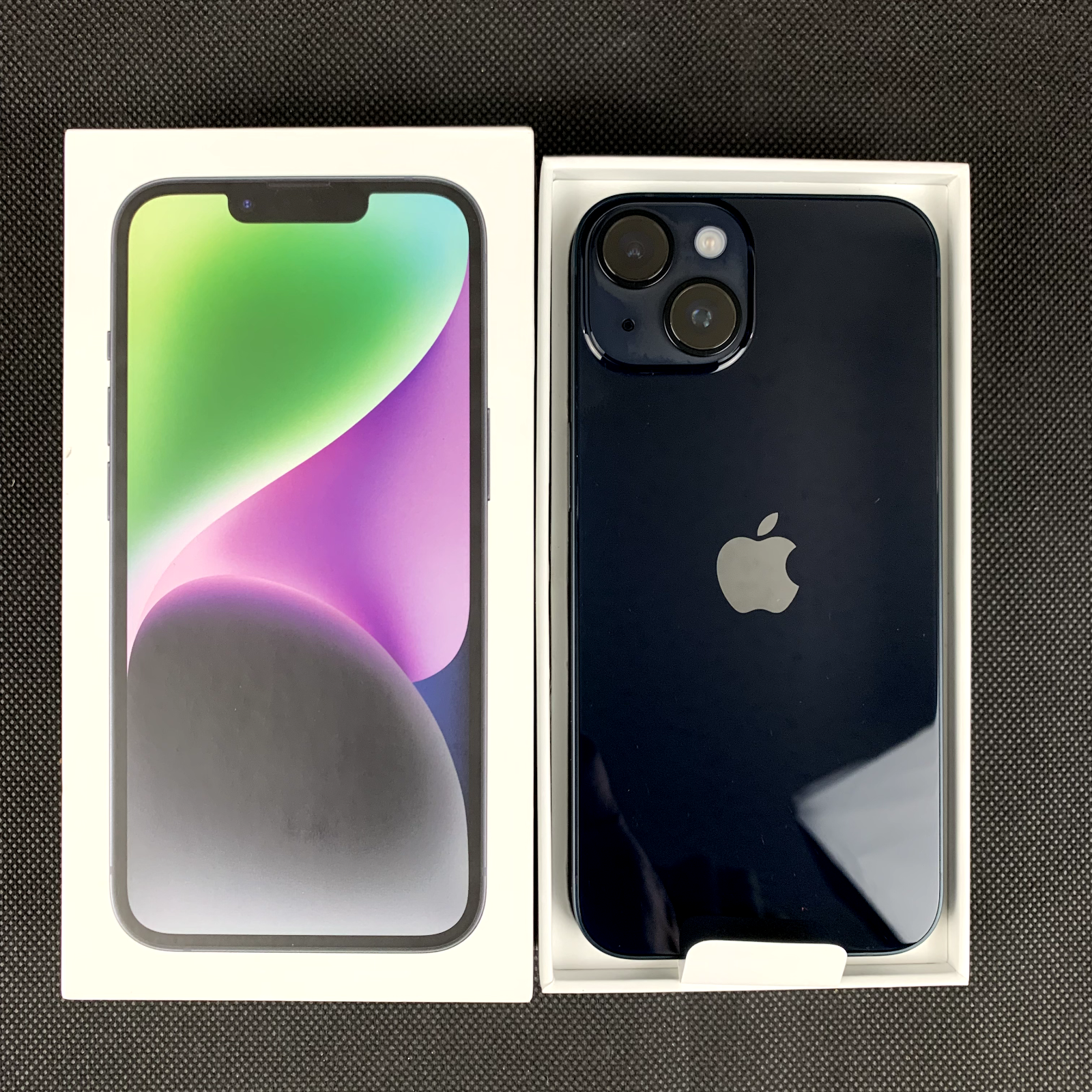 新品未使用iphone14 128GB ミッドナイトNIMASO新品フィルム付き-