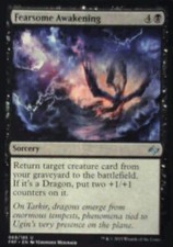 Fearsome Awakening - Fate Reforged: #69, Magic: The Gathering Nm R242