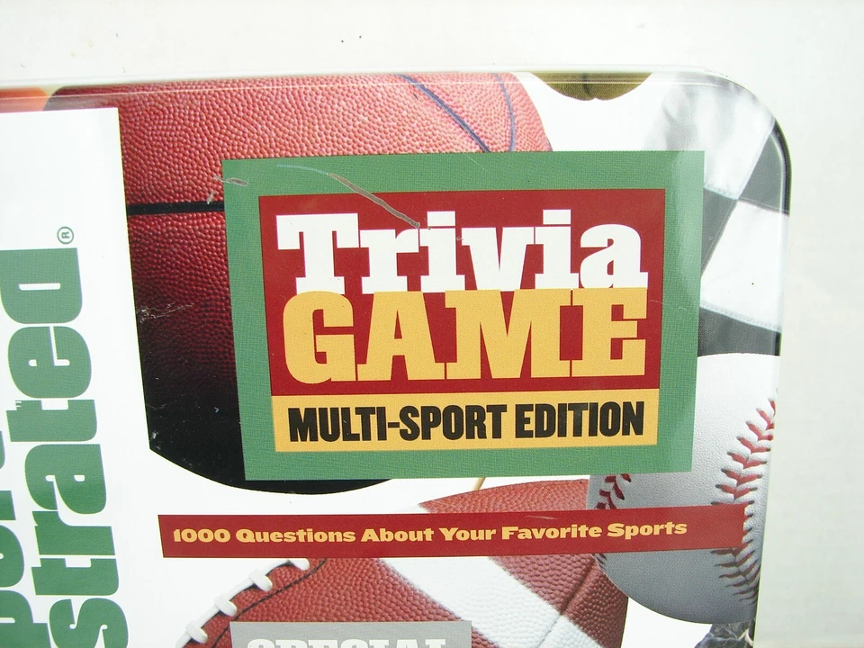 Sports Illustrated Trivia Game Multi-Sport Edition - 1998 Cardinal  Complete - Image 2 of 4