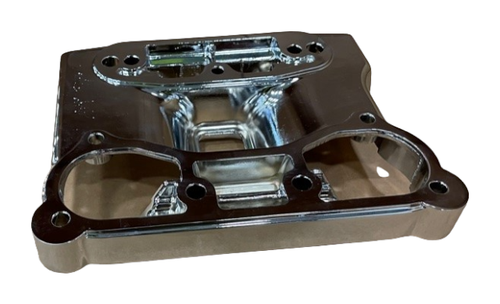 HARLEY-DAVIDSON ROCKER COVER LOWER CHROME 17530-92 NEW OEM 17530-92 - Picture 2 of 4