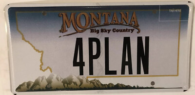 Vanity FOR PLAN license plate Game Marketing Map Scheme Strategy Project Target