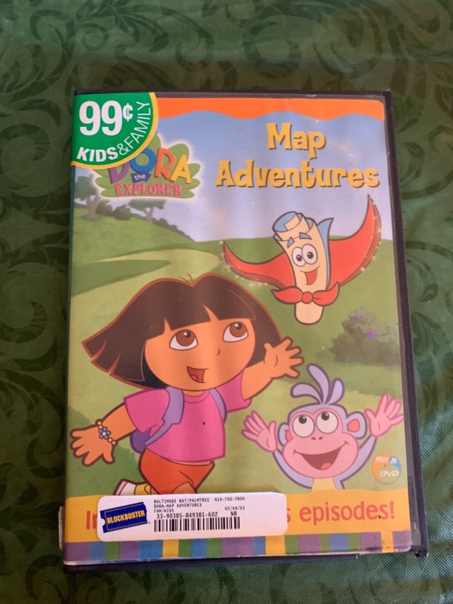 Dora the explorer map adventures DVD tested~ SHELF198 | eBay