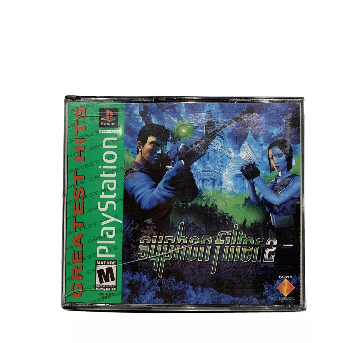 Syphon Filter 2 (Sony PlayStation 1, 2000) for sale online