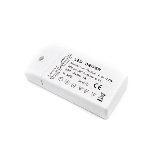 DC 12W 12V 1A 230V LED Treiber Transformator Driver G4 MR16 Lampe - Afbeelding 2 van 5