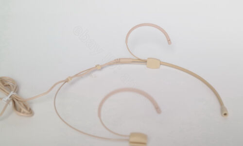 Tan Headset Microphone for Sennheiser Wireless Bodypack Transmitter Mic System - Picture 2 of 10