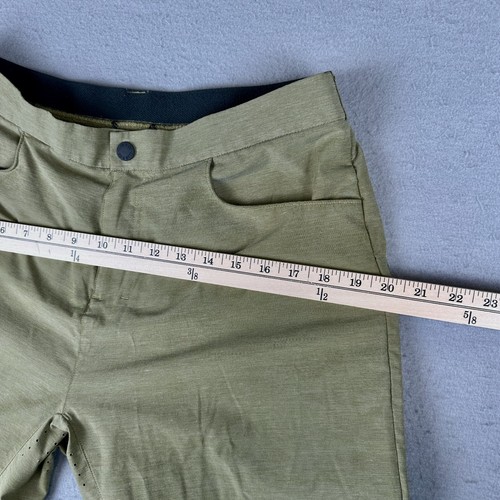 Club Ride Shorts Mens Large Green Rider Vented MTB Trail Fern Cycling Cargo 9" - Picture 13 of 18