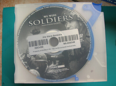 DVD Slim Box WE WERE SOLDERS (b8)
