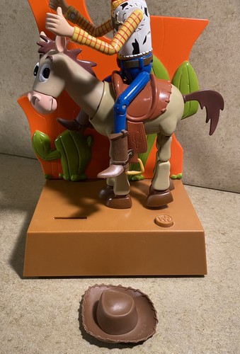 Thinkway Toys Disneys Pixar Toy Story 2 Woody & Bullseye Talkin' Coin Bank - Bild 8 von 10