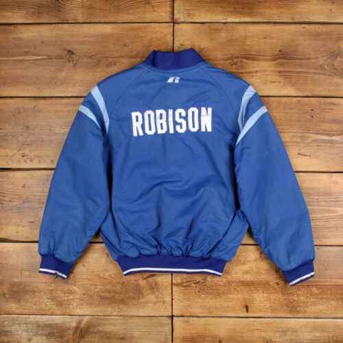 Vintage Russell Athletic Varsity Jacket S Bomber College Blue - Picture 2 of 8