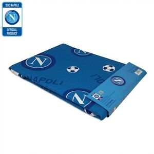 Copriletto leggero S.S.C Napoli ufficiale in Piquet Singolo una piazza 160X270