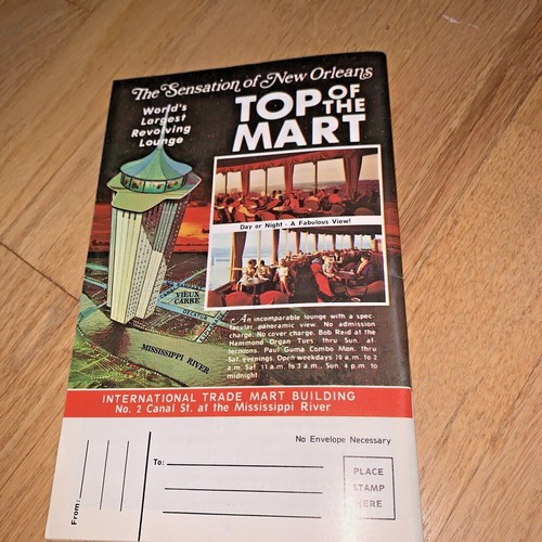 1970 WHAT TO DO AND SEE - NEW ORLEANS Tourist Guide Book - Picture 12 of 12