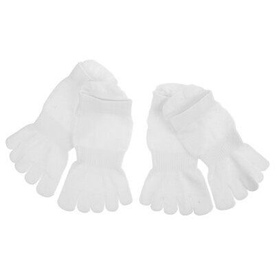 2 paires sans show toe tendance chaussettes pour hommes femmes arche de soutien