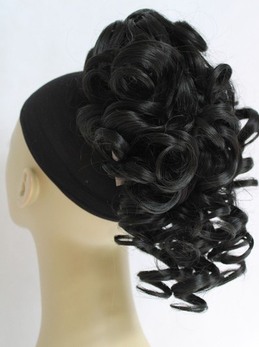 12" Curly Wave Synthetic Ponytail Claw Clip In Pony Bun Hairdo Updo For Women UK - Picture 51 of 78