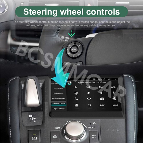 7" For Apple Carplay Car Video Player BT FM Fit For Lexus CT200H CT200 2011-2022 - Picture 6 of 6