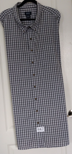 Herren HB Harbor Bay kariertes Hemd Übergröße 5XL Langarm Knopfleiste eine Tasche - Bild 8 von 12