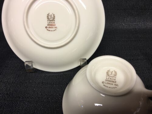 Lenox Springdale Cup & Saucer Set - Picture 3 of 3