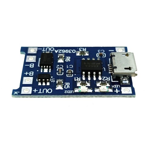 5x TP45056 Micro USB 5V 1A Batería Li-Ion Carga Sobre Corriente Placa de Protección - Imagen 5 de 8