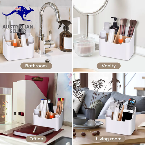 Toothbrush Holders for Bathrooms,Electric Toothbrush and Toothpaste Holder with - Picture 5 of 14