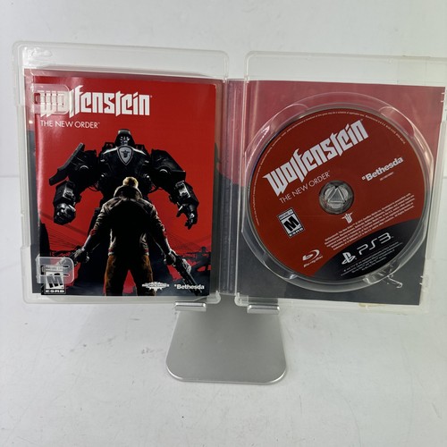 Wolfenstein: The New Order (Sony PlayStation 3 PS3, 2014) Tested Works Complete - Picture 3 of 7