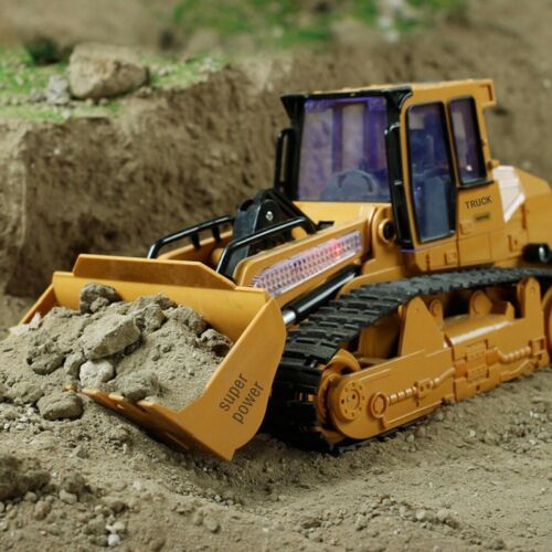 1:12 RC Excavator Shovel Remote Control Construction Bulldozer Truck Toy Ligh NB - Picture 2 of 8