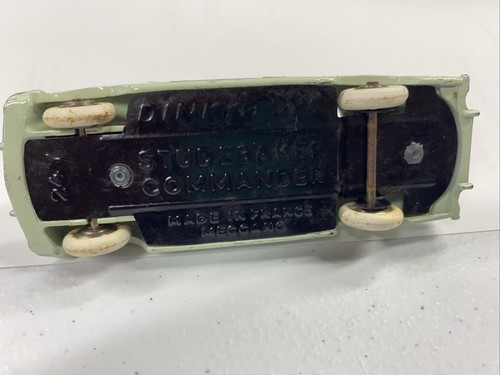 VINTAGE DINKY TOYS MECCANO 1/43 STUDEBAKER COMMANDER MADE IN ENGLAND - Picture 7 of 7