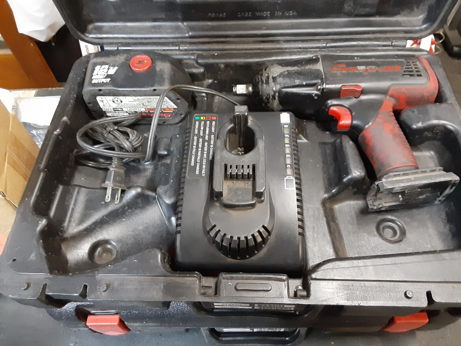 SnapOn Cordless Drill and Cordless Impact SET eBay