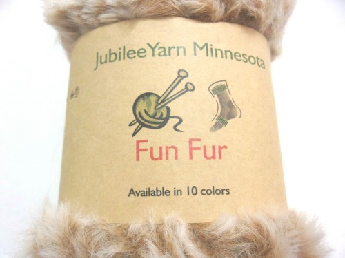 Lot of 4 ~ Jubilee Yarn Fun Fur "Shades of Brown Palette" Chunky Fluffy Eyelash  - Bild 8 von 12