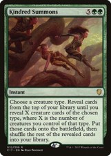 Kindred Summons ~ Commander 2017 [Near Mint][Magic MTG]