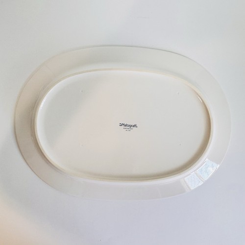 Pfaltzgraff Retired WINTER FROST 14 1/2 Inches Oval Serving Platter VERY NICE! - Picture 6 of 9