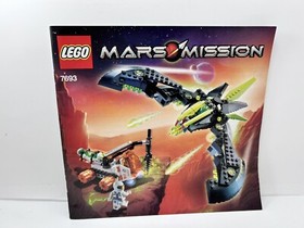 5 LEGO MARS MISSION Instruction Manuals ONLY 7692, 7693, 7694, 7695 and 7697