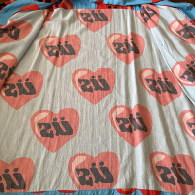 Stussy x CPFM Heart S/S Shirt Blue Red | eBay