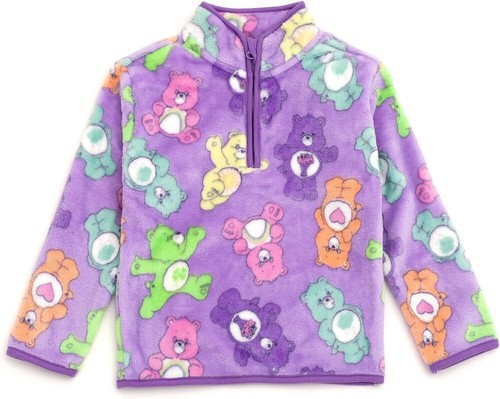 New, Care Bears Girls Half Zip Hoodie, #PW21825-211 - Picture 1 of 4