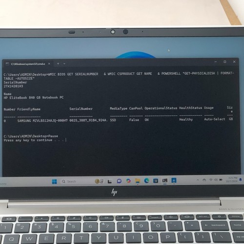 HP ELITEBOOK 840 G8 14" i7-1185G7@3.0GHz 16GB RAM 256GB/512GB M.2 NVMe SSD *READ - Picture 2 of 10