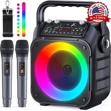 Bocinas Bluetooth Grandes Para Fiestas Con Microfono Para Karaoke Nuevo