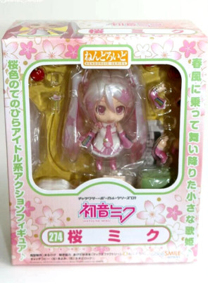 【SAKURA】 Nendoroid 274 Sakura Miku Unboxing and Review - YouTube