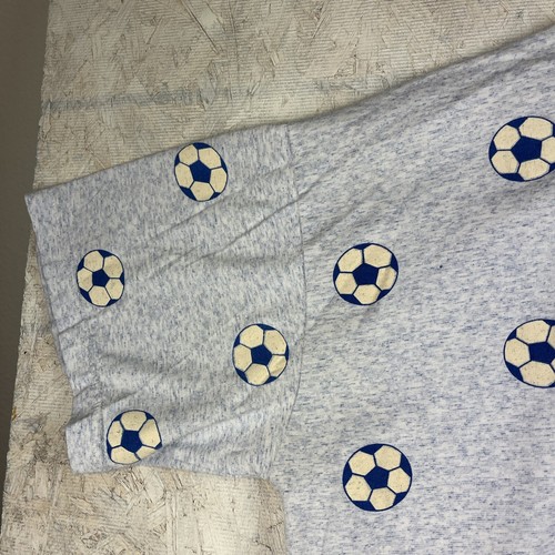 Vintage Show Star Herren Large World Cup Fußball 1994 Rundhals Grafik Shirt blau - Bild 3 von 15