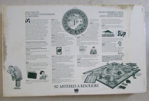 Jeu de société Les mystères de Pékin Le jeu du détective chinois MB 1987 - Photo 11/15