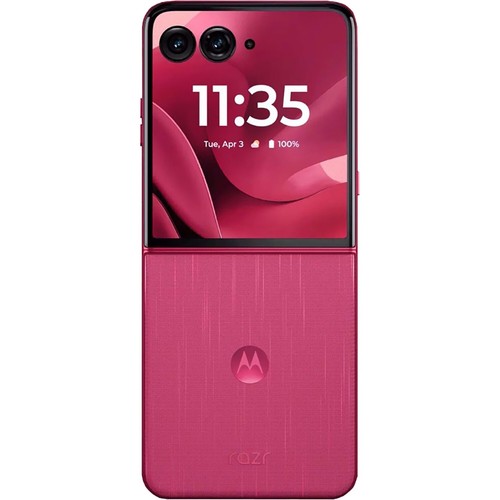Motorola Razr 60 Ultra 5G Pantone Cabaret 512GB + 16GB Dual-SIM Unlocked NEW - Afbeelding 4 van 5