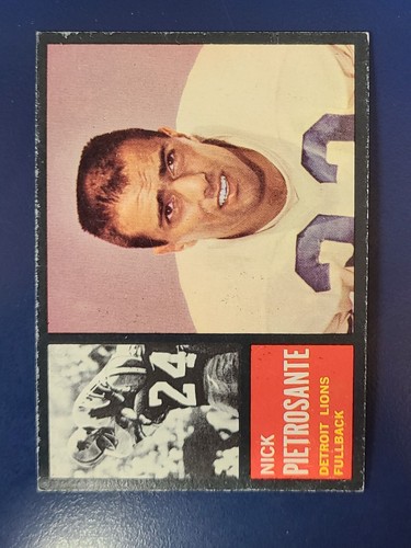 Tarjetas de fútbol americano Topps 1962 completan tu conjunto que elijas elegir cada una #1 - 176 - Imagen 58 de 221