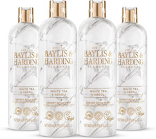 Baylis & Harding Elements White Tea & Neroli Luxury Body Wash, 500 Ml (Pack of 4 6.64 per litre