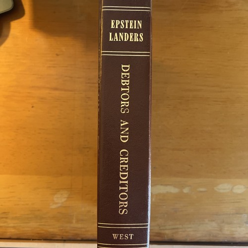 Debtors and Creditors, Cases and Materials, First Edition, by West Publishing - 第 2/6 張圖片