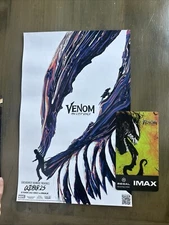 Venom The Last Dance Poster And IMAX Regal Collectible Ticket