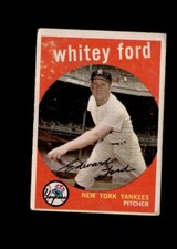 1959 Topps #430 Whitey Ford Yankees Fair/Poor condition