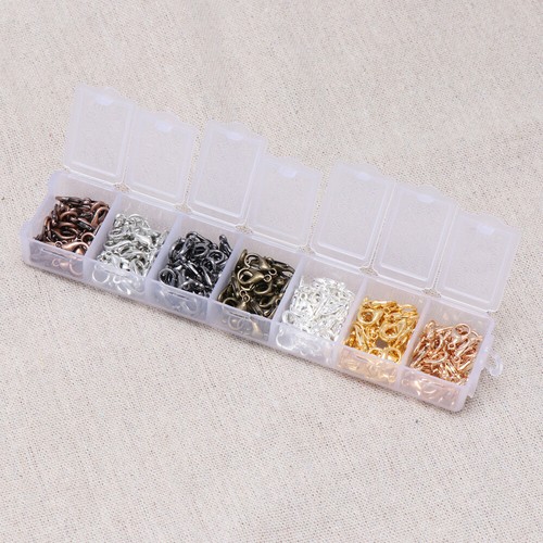 210 PCS Clasp Necklace Jewelry Making Supplies Jewelry Making Clasps - Picture 2 of 11